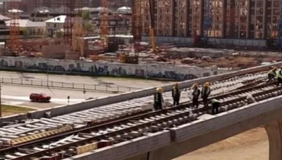 На линии LRT в Астане завершена четверть путевых работ