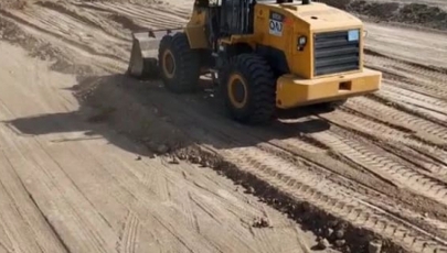 В Улытау продолжается капремонт автодороги Кызылорда—Жезказган