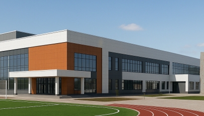 В Кокшетау строят современный спорткомплекс