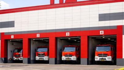 В Алматы обновили здание пожарной части