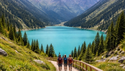 К Большому Алматинскому озеру построят современную туристическую тропу