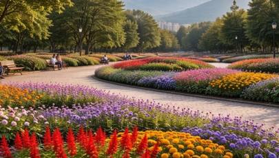 Цветущий Алматы, город расширяет площадь цветников
