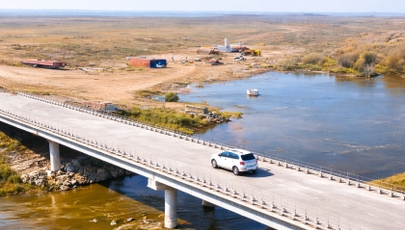 В Абайской области восстановили мост, разрушенный паводком