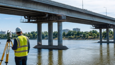 Центральный мост Атырау впервые обследуют с помощью цифровой модели