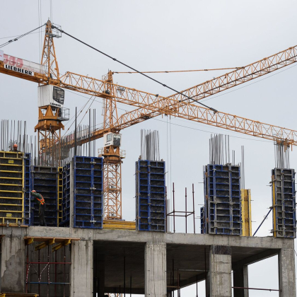 Объём строительных работ в Казахстане в январе-марте 2023 г. увеличился на 15,7%
