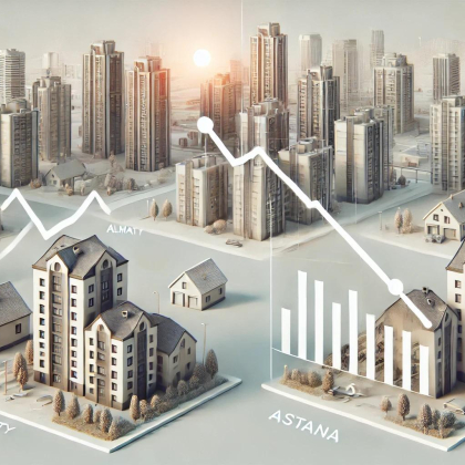 В Алматы снизился спрос на однокомнатные квартиры
