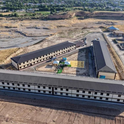 В Аксукенте сданы первые квартиры в новом арендном доме
