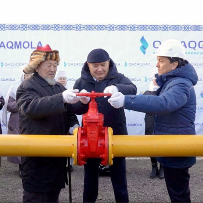 В Акмолинской области к централизованному газу подключили ещё одно село