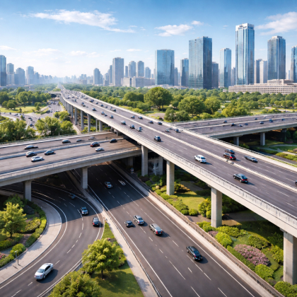 В столице запланировано строительство новых двухуровневых развязок