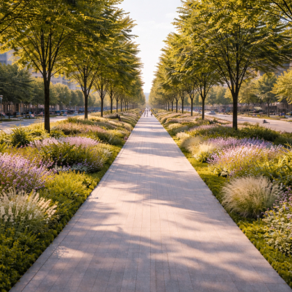 В Астане стало больше зелени — запущен коридор