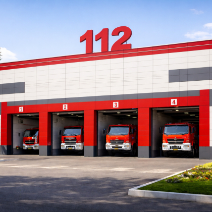 В Алматы обновили здание пожарной части