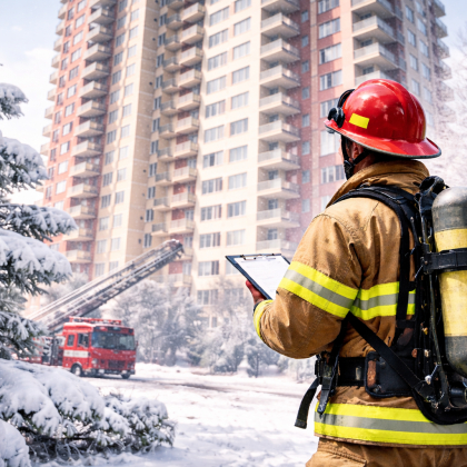 В Казахстане пожарные проверяют жилые дома по установленным категориям