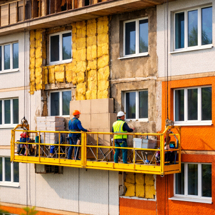 В Атырау начнут восстановление многоэтажных домов после урагана