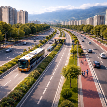 Сроки окончания проекта BRT на проспекте Райымбека в Алматы