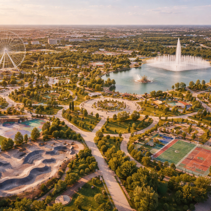 В Кызылорде обновили один из крупнейших городских парков