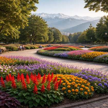 Цветущий Алматы, город расширяет площадь цветников