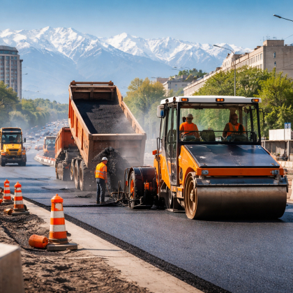 Городские улицы Алматы ждёт крупный ремонт