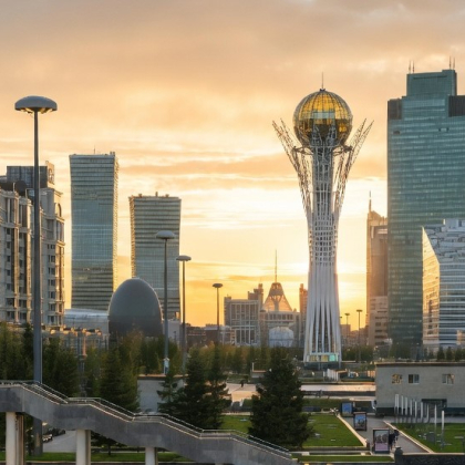 Астана становится городом для прогулок