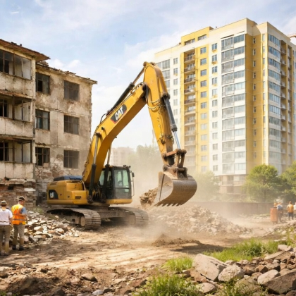 В Казахстане пересмотрели механизм обновления аварийных домов