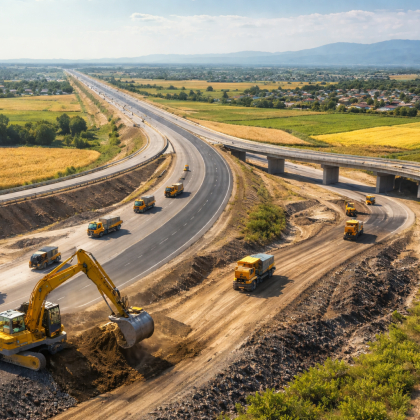 Строительство объездной дороги стартовало в Сарыагаше