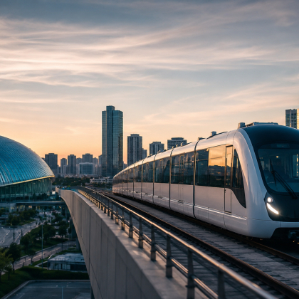 Астанинский LRT начнет перевозить пассажиров