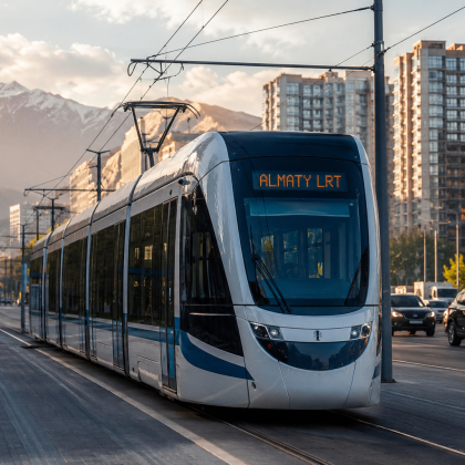 В Алматы стартовала реализация проекта LRT