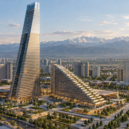 В Alatau City начали строительство первого небоскрёба высотой 272 метра