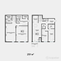 ЖК Silver Hills — 5-ком 251 м² (от 150,600,000 тг)