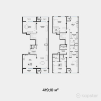 ЖК Silver Hills — 5-ком 419.1 м² (от 251,460,000 тг)