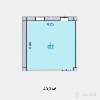 ЖК Oscar — 1-ком 40,3 м² (null)