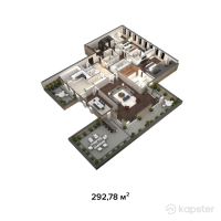 VIP городок Saranda — 5-ком 292.8 м² (от 251,790,800 тг)