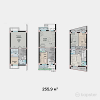 Таунхаус Garden Villa — 5-ком 255.9 м² (от 157,378,500 тг)