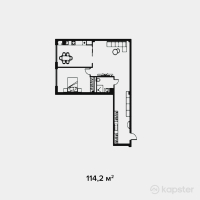 ЖК Y-Fit House — 2-ком 114,2 м² (null)