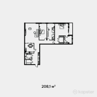 ЖК Y-Fit House — 4-ком 208,1 м² (null)