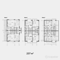 ЖК Ermensai Club — 5-ком 237 м² (от 237,000,000 тг)