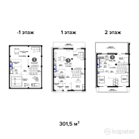 ЖК Brooklyn — 1-ком 301,5 м² (null)