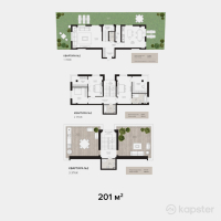 ЖК Mountain Resort — 1-ком 201 м² (null)