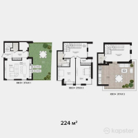 Таунхаус Woodland Village — 1-ком 224 м² (null)