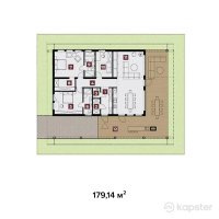ЖК Шахристан — 1-ком 179,1 м² (null)