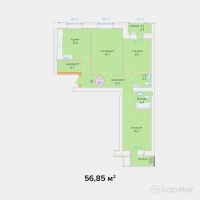 ЖК Adam Armany — 3-ком 88.1 м² (от 31,716,000 тг)