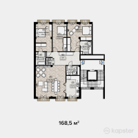 КД Sovmin — 4-ком 168,5 м² (null)