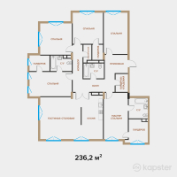 ЖК Jas Otau 1 — 5-ком 236,2 м² (null)