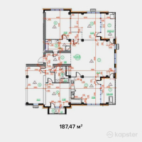 ЖК Родник 2 — 4-ком 187.5 м² (от 121,855,500 тг)