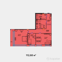 ЖК Адина — 3-ком 112,7 м² (null)
