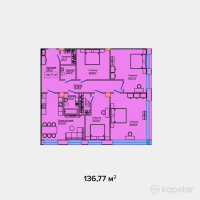 ЖК Адина — 4-ком 136,8 м² (null)