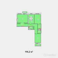 ЖК Барселона — 3-ком 114,2 м² (null)
