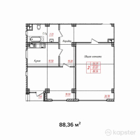 КГ Лесная сказка — 2-ком 88,4 м² (null)