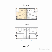 Таунхаусы Ivushka Family Resort — 3-ком 125 м² (от 50,000,000 тг)