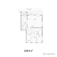 ЖК Lumiere — 4-ком 228.5 м² (от 308,475,000 тг)