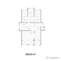 ЖК Lumiere — 5-ком 250 м² (от 337,513,500 тг)